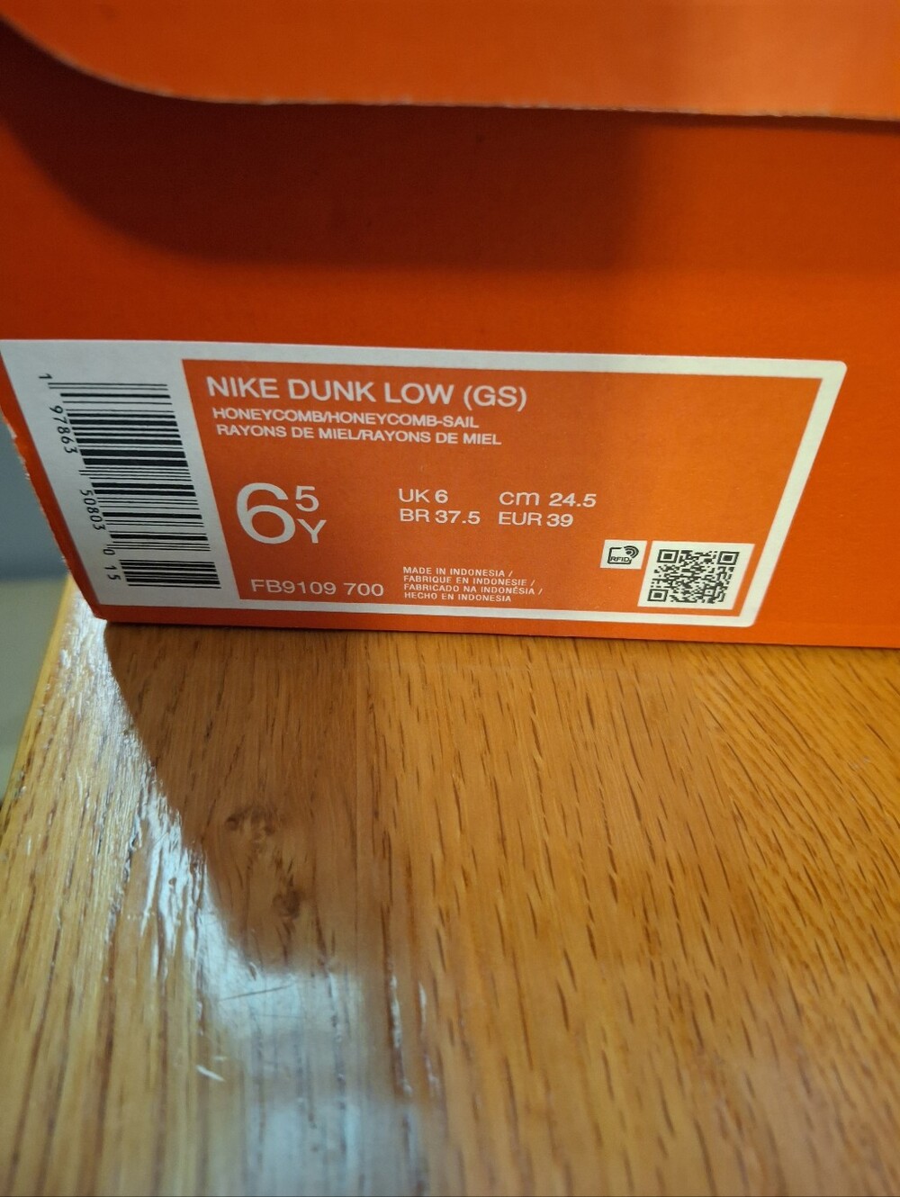 Nike Dunk Low ( GS) - Picture 9 of 16